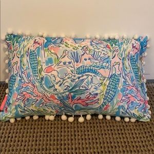 Lilly Pulitzer Mermaid Pillow